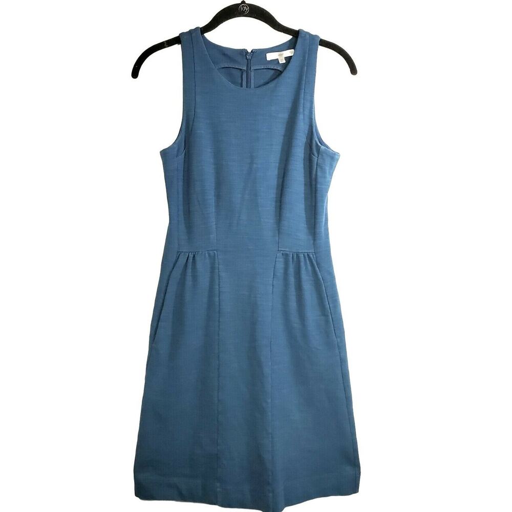 Madewell Dress Size XS Womens Blue Knee Length Sleeveless